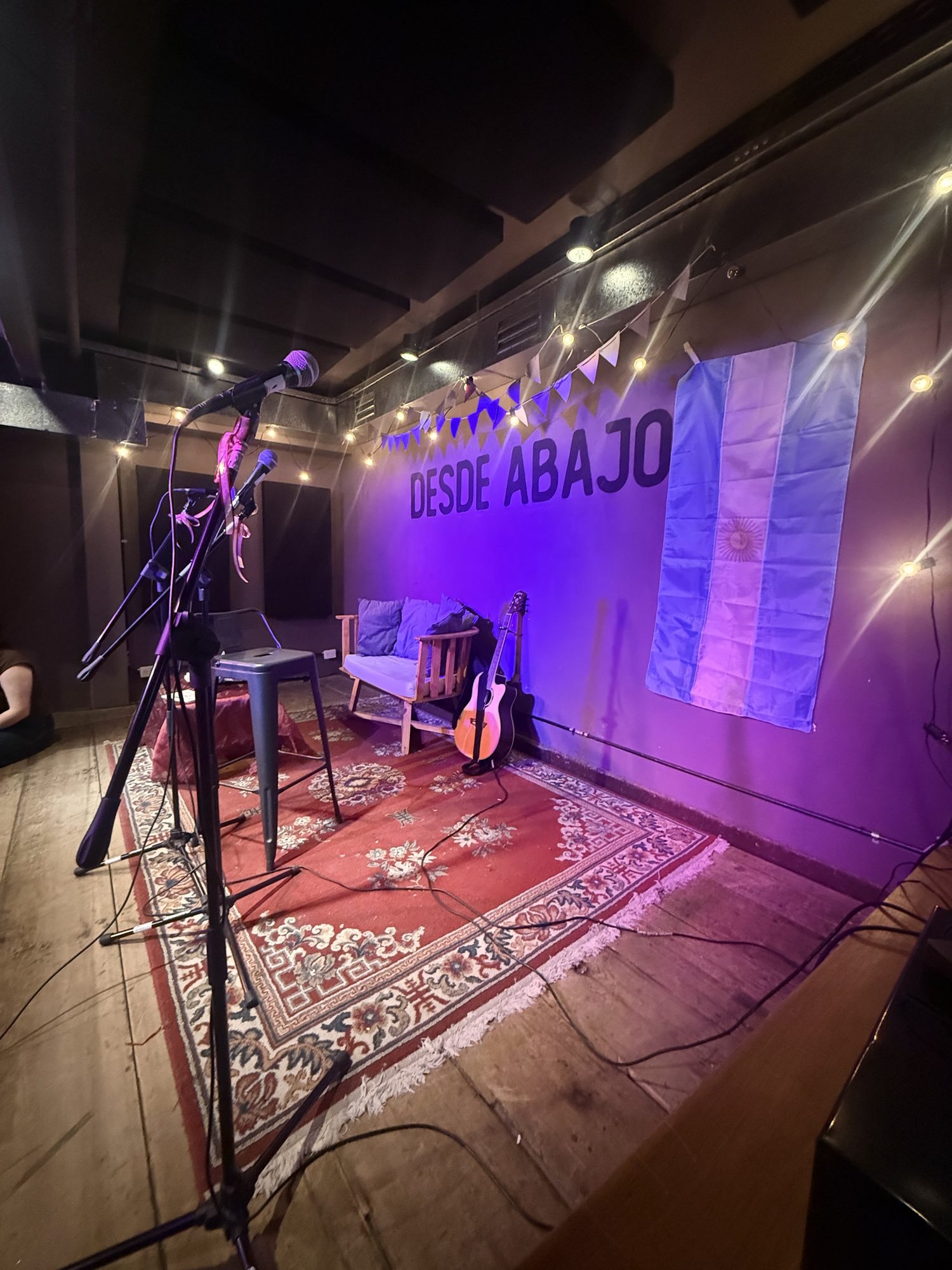 El escenario espera — La Gaucho