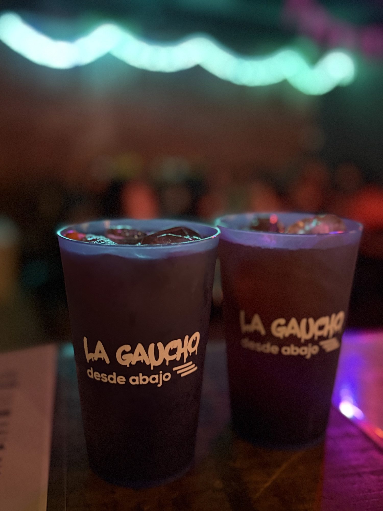 Brindis desde abajo — La Gaucho